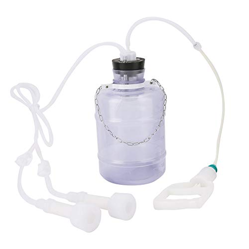 Yosoo Health Gear Melkmaschinen-Kit, Manueller Ziegenmelker mit Vakuumpumpe, 3 L, Tragbare Ziegenmelkmaschine für den Haushalt, Ziegenmilchpumpe für Kuh, Ziege, Bauernhof, Haushalt (für Schafe) von Yosoo Health Gear