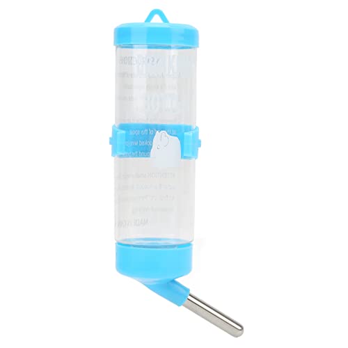 Yosoo Hamster-Wasserflasche, Hamster-Trinkflaschenspender, Automatischer Tropffreier Hamster-Trinkbrunnen für Kleintiere (Blau) von Yosoo