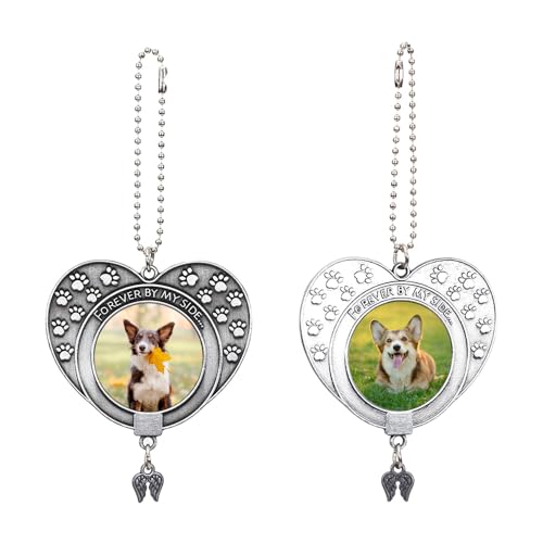 YouTik Gedenkgeschenk für Hunde mit Aufschrift "Forever by My Side", Gedenkgeschenk für den Verlust des Hundes – Beileidsgeschenk von YouTik