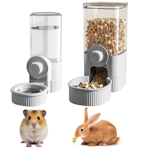YouYuer 2PCS Hasen Zubehör,Automatischer Haustier Trinkflasche 500ml,Hasentränke,Futternapf Kaninchen Hamster Meerschweinchen Wasserspender für Hamster Kaninchen Chinchilla Eichhörnchen Kleintiere YouYuer 2PCS Hasen Zubehör,Automatischer Haustier Trinkflasche 500ml,Hasentränke,Futternapf Kaninchen Hamster Meerschweinchen Wasserspender für Hamster Kaninchen Chinchilla Eichhörnchen Kleintiere von YouYuer