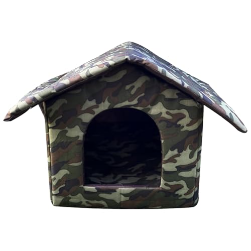 Cat House im Freien - wetterfestes warme Außenhause im Freien | Wasserdichtes Schutz für streunende Katzen | Haustierhäuser für Innen im Freien im Sommer | Winterzubehör für streunende Katzen Cat House im Freien - wetterfestes warme Außenhause im Freien | Wasserdichtes Schutz für streunende Katzen | Haustierhäuser für Innen im Freien im Sommer | Winterzubehör für streunende Katzen von Youding