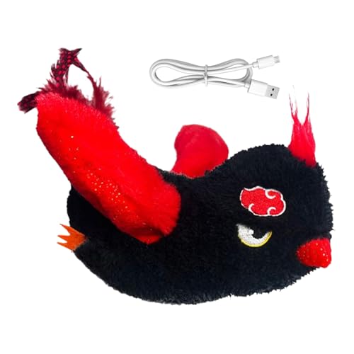 Cat Toy Bird - Kätzchenspielzeug Automatisches Katzenspielzeug | Quietschende echte Vögel interaktives Katzenspielzeug mit Kabel | Kratzfeste drei Modi Flapping Vogel in der Innenkatze Spielzeug | Zwi Cat Toy Bird - Kätzchenspielzeug Automatisches Katzenspielzeug | Quietschende echte Vögel interaktives Katzenspielzeug mit Kabel | Kratzfeste drei Modi Flapping Vogel in der Innenkatze Spielzeug | Zwi von Youding