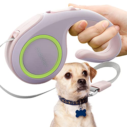 Einziehbare Hundeleine - 3 Hundeleinen für kleine und mittelgroße Hunde - 360-Grad-verwicklungsfreies, universelles Haustierzubehör mit Schnellverschluss, Geschenk für Tierliebhaber Youding von Youding