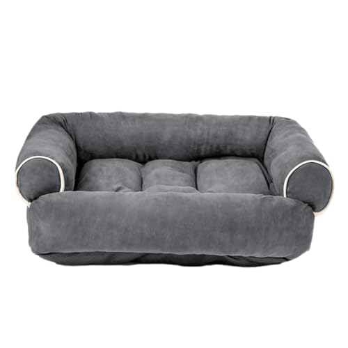 Haustierbett, Sofa aus Plüsch, 21,65 Zoll, Hundebett, abnehmbares Kissen für Hundesofa, Haustierbett, Wohnzimmer, Schlafzimmer, Haus Haustierbett, Sofa aus Plüsch, 21,65 Zoll, Hundebett, abnehmbares Kissen für Hundesofa, Haustierbett, Wohnzimmer, Schlafzimmer, Haus von Youding