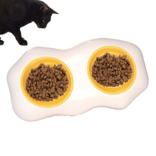 Hundenäpfe - Eiförmige Wasser- und Futternäpfe für Hunde und Katzen | Pet Feeding Station, Pet Dish Feeder mit Wasser- und Futterspender für Katzen und Hunde Youding von Youding