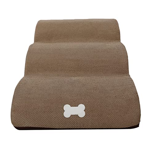 Youding Hundeschritte | Haustier-Klettertreppe 3 Stufen Treppe Haustierbettstufen - Abnehmbare, rutschfeste Rampe für kleine Hunde und Katzen Youding Hundeschritte | Haustier-Klettertreppe 3 Stufen Treppe Haustierbettstufen - Abnehmbare, rutschfeste Rampe für kleine Hunde und Katzen von Youding