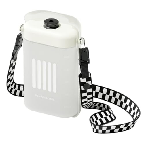 Hundewasserflasche - Leak Proof Puppy Water Dispenser | Tragbare PET -Flasche Mit Verstellbarem Schultergurt | Waterr Cup Food Grade Hundegasseszubehör Für Hunde, Katzen, Welpe von Youding