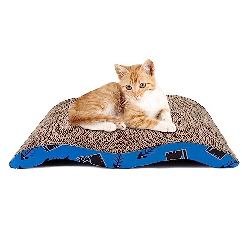 Katzenkratzbrett, Lounge-Bett, Katzenkratzbäume für Indoor-Katzen – Kratzbäume, Karton Katzenkratzer Kratzpads Katzenmöbel Youding Katzenkratzbrett, Lounge-Bett, Katzenkratzbäume für Indoor-Katzen – Kratzbäume, Karton Katzenkratzer Kratzpads Katzenmöbel Youding von Youding