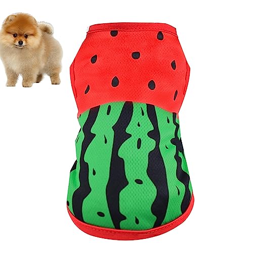 Kleine Hundekleidung, atmungsaktive Katzen-Cartoon-Sommer-Frühlingsweste im Cartoon-Stil, warme Hundepullover für Hunde mit hautfreundlicher Haustierkleidung, Mantel, weiche Pullover-Kleidung für klei von Youding