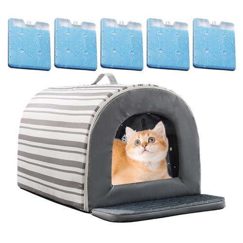 Kühlung Im Freien Katzenhaus | Mit Eisbox Im Freien Für Katzen | Isolierte Nicht rutschfeste Zelt Zelt Wasserdicht Für Wohnungen Lebende Tier Lebensräume Außenpuppen Kühlung Im Freien Katzenhaus | Mit Eisbox Im Freien Für Katzen | Isolierte Nicht rutschfeste Zelt Zelt Wasserdicht Für Wohnungen Lebende Tier Lebensräume Außenpuppen von Youding