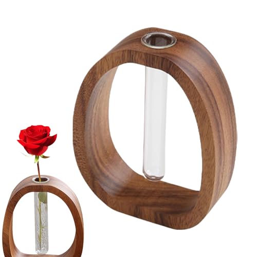 Pflanzen -Terrarium - Hydroponic Glass Pflanzer Mit Holzständer | Moderner Rooting -Vase -Set | Desktop -Propagationsstation, Minimalistische Blumenvase -Halter, Innenministeriumsanlage Dekoration Pflanzen -Terrarium - Hydroponic Glass Pflanzer Mit Holzständer | Moderner Rooting -Vase -Set | Desktop -Propagationsstation, Minimalistische Blumenvase -Halter, Innenministeriumsanlage Dekoration von Youding
