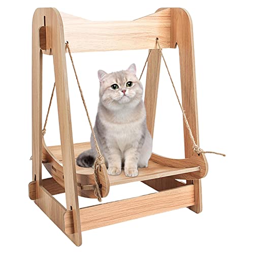 Schaukelbett für Katzen, Hängematte aus mit Schaukel für Katzen – Möbel für Haustiere, Nest für Welpen, Bett und Spiel für Youding Schaukelbett für Katzen, Hängematte aus mit Schaukel für Katzen – Möbel für Haustiere, Nest für Welpen, Bett und Spiel für Youding von Youding