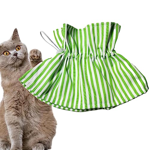 Weiches Halsband für Katzen,Elisabethanisches Halsband aus Polyester zur Genesung - Kordelzug-Design, bequemes Schutzhalsband, verstellbares Haustierzubehör für Katzen, Kätzchen, Katzenzucht Youding von Youding