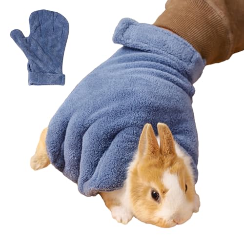 Youding Anti-Bite-Arbeitshandschuhe | Bissbeständiges Tierhandling Mitten | Anti Scratch Protective Mitten, sichere und liebevolle Haustierpflege, Kautschütze mit Hundekatze von Youding