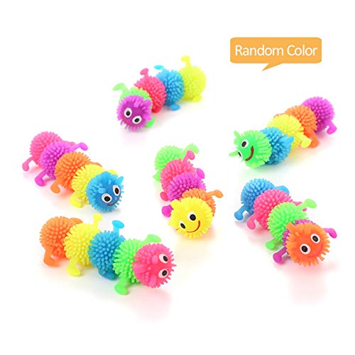Youding Caterpillar Fidget Toys, kann lässig gedreht Werden, lustiges krabbelndes sensorisches Spielzeug, billiges Taschengeldspielzeug und Strumpffüller, wiederverwendbar und langlebig. von Youding