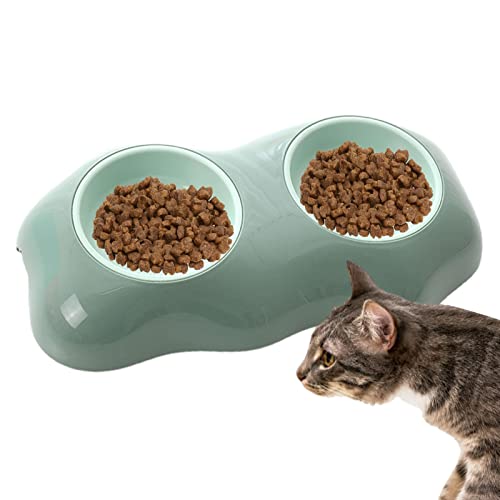 Youding Futternäpfe für Hunde, doppelte Futternäpfe in Eiform, niedlich, Futterstation für Unternehmen, Futterstation für Haustiere, mit Wasserspender und Youding Futternäpfe für Hunde, doppelte Futternäpfe in Eiform, niedlich, Futterstation für Unternehmen, Futterstation für Haustiere, mit Wasserspender und von Youding