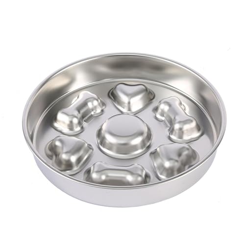 Youding Futternapf aus Edelstahl, langsames Füttern, Futternapf aus Edelstahl, langsames Füttern, Futternapf aus Stahl Youding Futternapf aus Edelstahl, langsames Füttern, Futternapf aus Edelstahl, langsames Füttern, Futternapf aus Stahl von Youding
