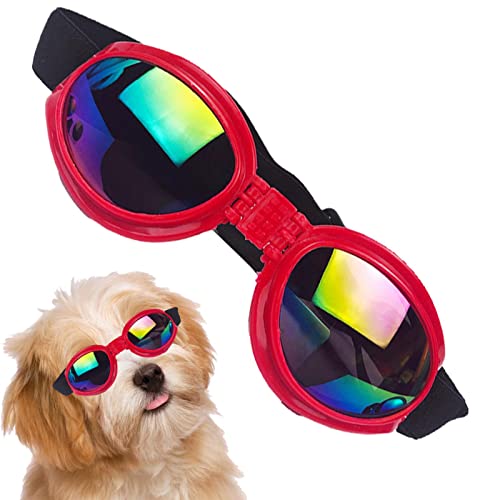 Youding Hundebrillen, Katzen-Sonnenbrille, Bequeme Hundebrille für kleine Rassen, UV-Schutzbrille, Winddichte Anti-Fog-Haustierbrille für Hündchen Youding Hundebrillen, Katzen-Sonnenbrille, Bequeme Hundebrille für kleine Rassen, UV-Schutzbrille, Winddichte Anti-Fog-Haustierbrille für Hündchen von Youding
