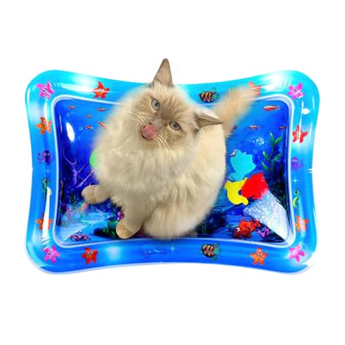 Youding Katzenwassermatte | Interaktives Haustierspielzeug | Verdickte Interaktive Katzenspielzeug Mit Meeresdesign Für Kleine Tiere Kühlen Bequem Bequem Youding Katzenwassermatte | Interaktives Haustierspielzeug | Verdickte Interaktive Katzenspielzeug Mit Meeresdesign Für Kleine Tiere Kühlen Bequem Bequem von Youding