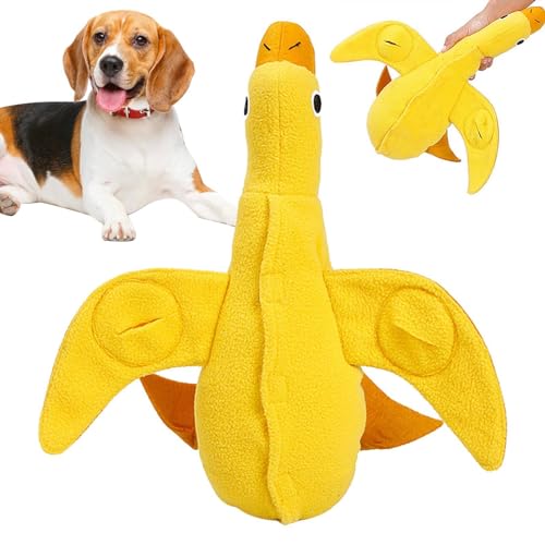 Youding Quietschende Ente für Hunde, quietschende Ente für Hunde, Anreicherungsspielzeug für Hunde, Kauspielzeug für Hunde, niedliches Spielzeug zum Schnüffeln von Futter für kleine Hunde, Youding Quietschende Ente für Hunde, quietschende Ente für Hunde, Anreicherungsspielzeug für Hunde, Kauspielzeug für Hunde, niedliches Spielzeug zum Schnüffeln von Futter für kleine Hunde, von Youding