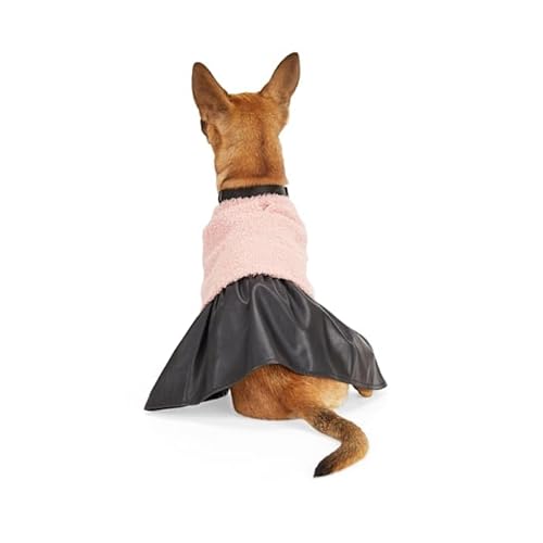 YOULY Hundekleid aus Kunstleder, Größe XS von Youly