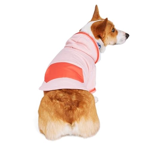 YOULY Rosa Spacedye Hoodie für Hunde, Größe XS von Youly