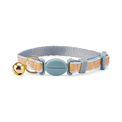 Youly Geo-Kätzchen-Halsband, Rosa/Grau, Größe XS Youly Geo-Kätzchen-Halsband, Rosa/Grau, Größe XS von Youly