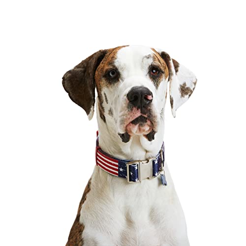 Youly Hundehalsband mit amerikanischer Flagge, Größe XX-Large/XXXL Youly Hundehalsband mit amerikanischer Flagge, Größe XX-Large/XXXL von Youly