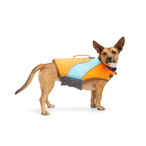 Youly Hundeschwimmer, Größe XS, Orange / Blau von Youly