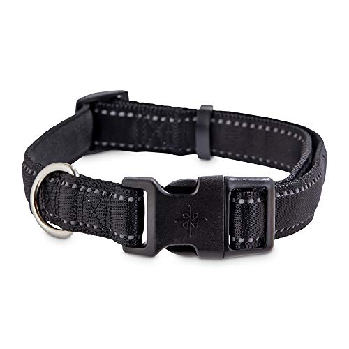 Youly Reflektierendes Hundehalsband, Schwarz, Größe L Youly Reflektierendes Hundehalsband, Schwarz, Größe L von Youly