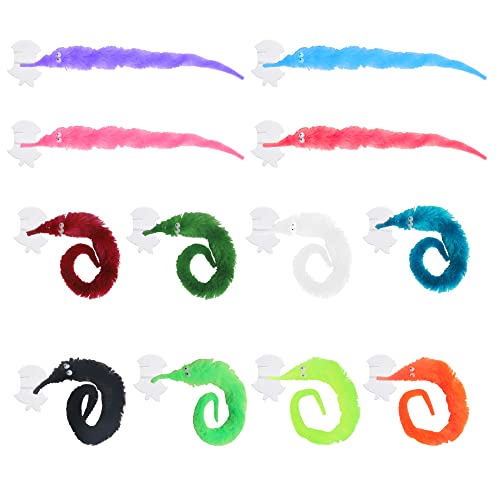 Pilikoll 12 Stück Fuzzy Wurm Spielzeug, Magic Worm Twisty Zauberwurm Wiggly Worm, Bunt Wurm Spielzeug für Kinder und Katze Pilikoll 12 Stück Fuzzy Wurm Spielzeug, Magic Worm Twisty Zauberwurm Wiggly Worm, Bunt Wurm Spielzeug für Kinder und Katze von Pilikoll