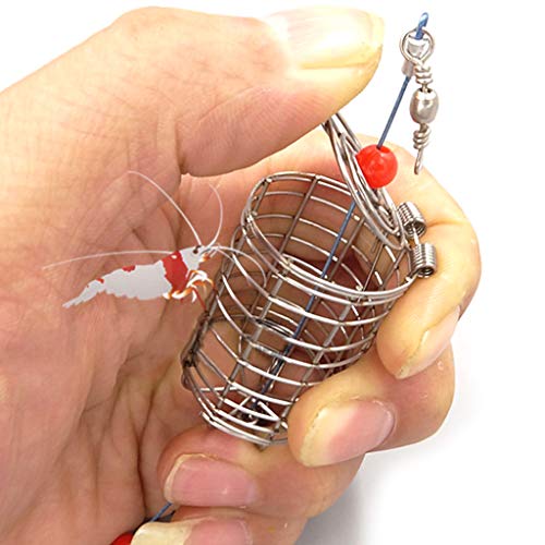 YoungerY Trockener Spinat-Fütterungskäfig-Aquarium-Aquarium-Garnelen-Köder-Zufuhr des Edelstahls YoungerY Trockener Spinat-Fütterungskäfig-Aquarium-Aquarium-Garnelen-Köder-Zufuhr des Edelstahls von YoungerY