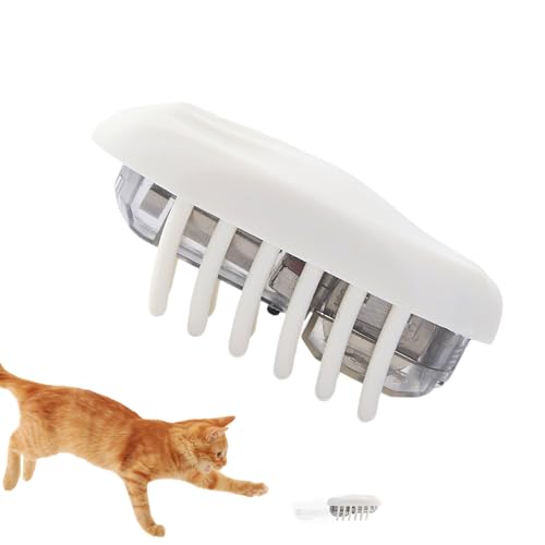 Youngwier Katzen Spielzeug Interaktiv - Automatisches Bewegungs Spielzeug Mit Berührungssensor - Tragbares Interaktives Katzenspielzeug Zur Jagdsimulation Mit Boden Und Wohnungsspiel Für Bewegung Youngwier Katzen Spielzeug Interaktiv - Automatisches Bewegungs Spielzeug Mit Berührungssensor - Tragbares Interaktives Katzenspielzeug Zur Jagdsimulation Mit Boden Und Wohnungsspiel Für Bewegung von Youngwier