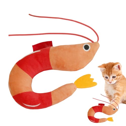 Youngwier Katzenminze Spielzeug Für Katzen,Plüschtier Mit Katzenminze | Natürlicher Duft Garnelenform Spielgefährte Für Reise Schlafzimmer Wohnzimmer Park Kleine Mittelgroße Große Rassen Youngwier Katzenminze Spielzeug Für Katzen,Plüschtier Mit Katzenminze | Natürlicher Duft Garnelenform Spielgefährte Für Reise Schlafzimmer Wohnzimmer Park Kleine Mittelgroße Große Rassen von Youngwier