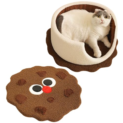 Youngwier Katzenversteck,Cookie Design Kleine Hundehütte | Waschbares Warmes Versteck Für Kleine Haustiere Welpen Kätzchen Schlafplatz Wohnung Spielen Innenstadt Versteck Zimmer Youngwier Katzenversteck,Cookie Design Kleine Hundehütte | Waschbares Warmes Versteck Für Kleine Haustiere Welpen Kätzchen Schlafplatz Wohnung Spielen Innenstadt Versteck Zimmer von Youngwier