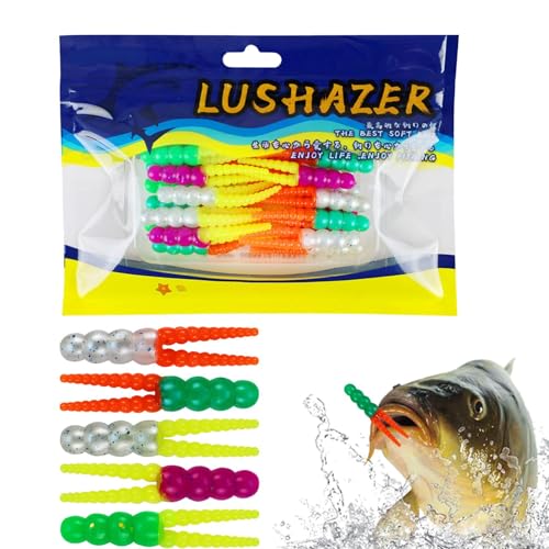 Youngwier Köder Für Angeln Weich,Realistische Angel Schwimmköder - 20er Set Für Süß- Und Salzwasser Angeln An Meer Und See Youngwier Köder Für Angeln Weich,Realistische Angel Schwimmköder - 20er Set Für Süß- Und Salzwasser Angeln An Meer Und See von Youngwier
