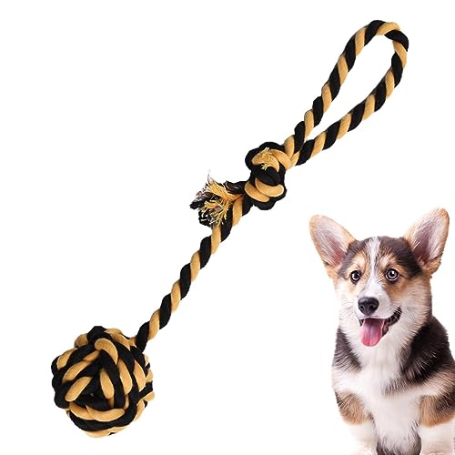 Youpo Hundeseilspielzeug - Seilspielzeug für kleine Hunde und Aggressive Kauer,Kauspielzeug für Hunde aus natürlicher Baumwolle, Beißseil für Hunde, Robustes Kauspielzeug aus Seil, Robustes von Youpo