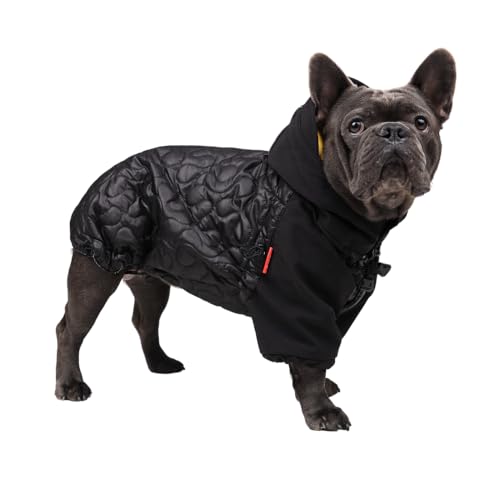 Hundebekleidung für Bulldoggen und Mops, Farbe: Schwarz, Geschlecht: Unisex, Größe Your Stylish Hunter (S) von Your Stylish Hunter