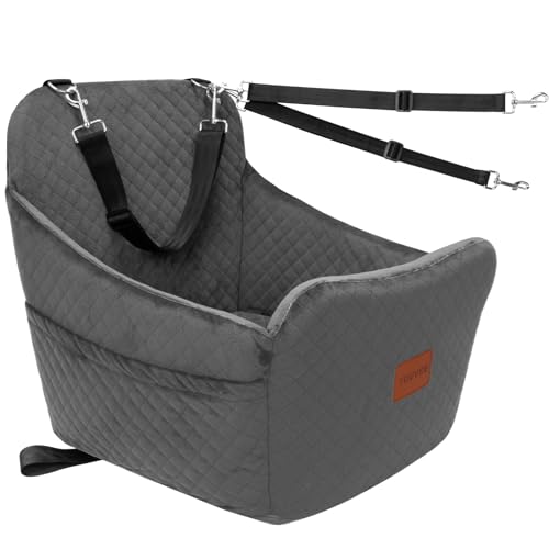 Youvee Autositz für kleine Hunde (M01 Grau) von Youvee
