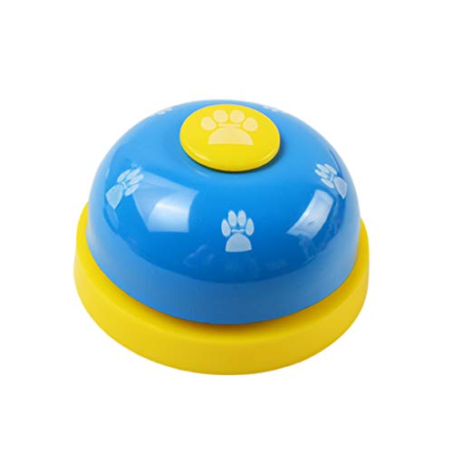 Yowablo Katzenspielzeug Ball Hundespielzeug Hundeball Katzenball Hunde Kauspielzeug Saugnapf Hund Zahnb?ste Spielzeug Snackball Hund Frisbee Katzen (7 * 4.5cm,Blau) von Yowablo