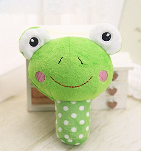 Yowablo Pet Kauspielzeug Quietschen Plüsch süßes Spielzeug (11~14.5cm,Grün) von Yowablo