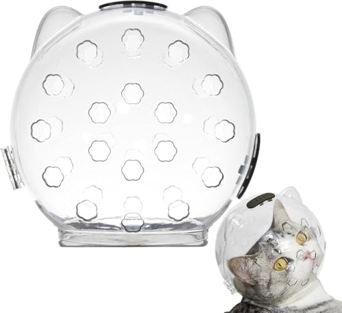 Yoztfhsoe Schnauze für Katzen, Helme für die Fellpflege, atmungsaktive Maulkörbe für Katzen, Katzenohren zum Schneiden von Nägeln, atmungsaktive Maulkörbe für die Toilette von Yoztfhsoe