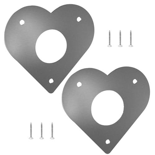 Yplkm Bird House Hole Protector, Vogelschachtel -Box -Loch Guard | Metal Birdhouse Nest Entry Guard - Spechtschutz Spatz Züchtung Rasthaus Panel für den Hinterhof, Park Yplkm Bird House Hole Protector, Vogelschachtel -Box -Loch Guard | Metal Birdhouse Nest Entry Guard - Spechtschutz Spatz Züchtung Rasthaus Panel für den Hinterhof, Park von Yplkm