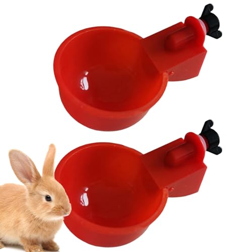Yplkm Chicken Cup Waterer - 5 Stück Hühnerbecher für Wasser,Hühner-Wasserbecher Geflügel-Wasserfutter-Kit Geflügel-Tränkeschale für Hühner, Enten, Vögel, Truthühner usw Yplkm Chicken Cup Waterer - 5 Stück Hühnerbecher für Wasser,Hühner-Wasserbecher Geflügel-Wasserfutter-Kit Geflügel-Tränkeschale für Hühner, Enten, Vögel, Truthühner usw von Yplkm