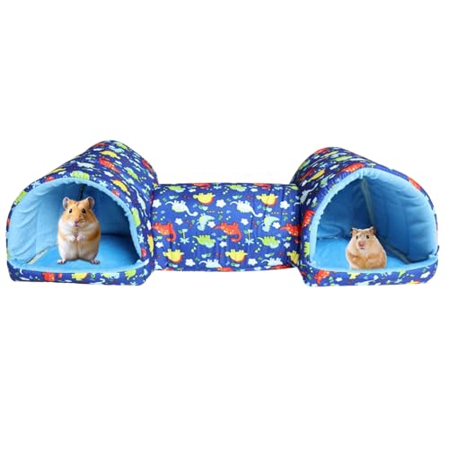 Yplkm Hamster Tunnel Bett | Waschbare Kleintier Röhren Spielzeug - Weiches Maschinenwaschbares Chinchilla Haus Käfigzubehör Für Frettchen Kaninchen Kleintiere Spielen Und Ausruhen Yplkm Hamster Tunnel Bett | Waschbare Kleintier Röhren Spielzeug - Weiches Maschinenwaschbares Chinchilla Haus Käfigzubehör Für Frettchen Kaninchen Kleintiere Spielen Und Ausruhen von Yplkm