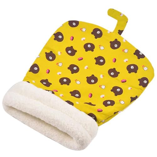 Gemütliches Haustiernest für Katzen und Hunde, Katzenschlafsack, weiches Plüschnest, warmes Winterbett, für den Innen- und Außenbereich, bequemes, selbstwärmendes Katzenhöhlenbett für Katzen, kleine Gemütliches Haustiernest für Katzen und Hunde, Katzenschlafsack, weiches Plüschnest, warmes Winterbett, für den Innen- und Außenbereich, bequemes, selbstwärmendes Katzenhöhlenbett für Katzen, kleine von Ysaca