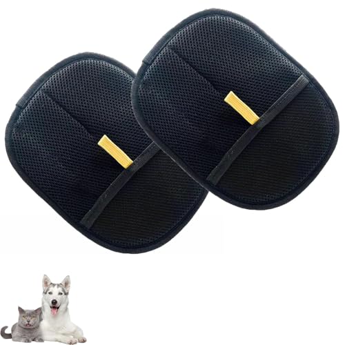 Ysaca Doppelseitige Haustier-Pflegehandschuhe, statische Haarentfernungshandschuhe, doppelseitiger Fellpflege-Handschuh, Tierhaarentferner-Handschuhe für Hund und Katze, einfach zu bedienen (2 Stück) Ysaca Doppelseitige Haustier-Pflegehandschuhe, statische Haarentfernungshandschuhe, doppelseitiger Fellpflege-Handschuh, Tierhaarentferner-Handschuhe für Hund und Katze, einfach zu bedienen (2 Stück) von Ysaca