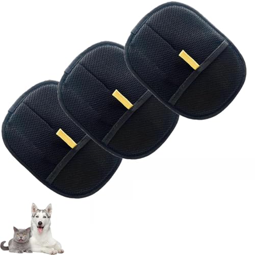 Ysaca Doppelseitige Haustier-Pflegehandschuhe, statische Haarentfernungshandschuhe, doppelseitiger Fellpflege-Handschuh, Tierhaarentferner-Handschuhe für Hund und Katze, einfach zu bedienen (3 Stück) Ysaca Doppelseitige Haustier-Pflegehandschuhe, statische Haarentfernungshandschuhe, doppelseitiger Fellpflege-Handschuh, Tierhaarentferner-Handschuhe für Hund und Katze, einfach zu bedienen (3 Stück) von Ysaca
