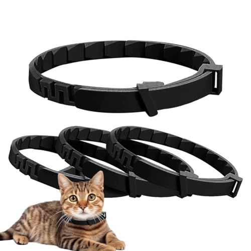Ysvnlmjy Beruhigendes Halsband für Hunde – Katzen-Pheromon-Halsband, beruhigendes Katzenhalsband, lindert Stress, langanhaltende Entspannung, verstellbares Katzen-Pheromon-Halsband für kleine, von Ysvnlmjy