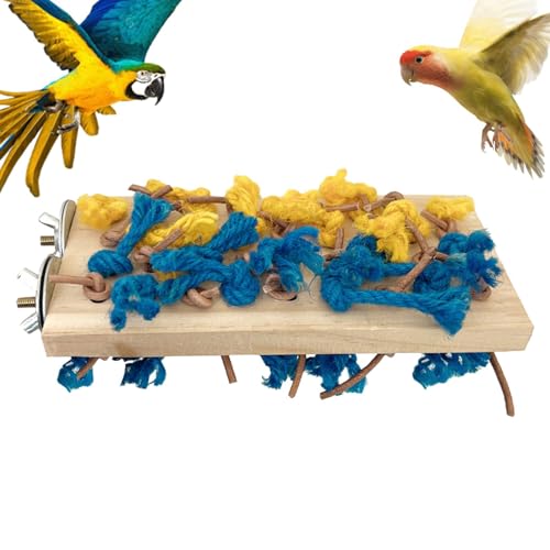 Ysvnlmjy Papageien-Schnabelschleifspielzeug | Papageien-Futter-Spielzeug | Haustiertierbedarf, Papageien kauen Futtersuchspielzeug, Vogelkäfig-Zubehör, Beißspielzeug für Sittiche, Nymphensittiche, von Ysvnlmjy